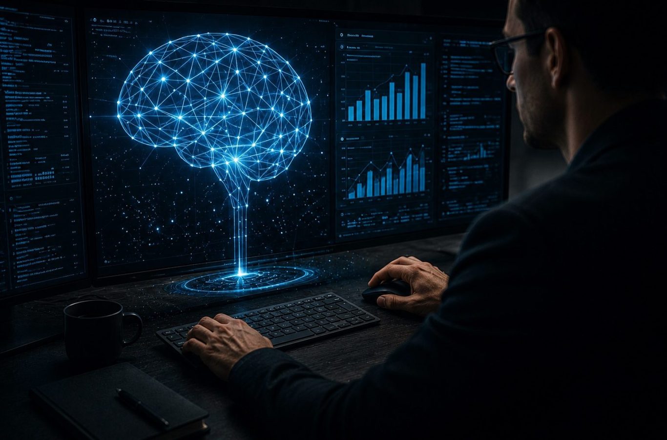 Einsatz künstlicher Intelligenz zur Analyse koplexer Daten und Ermittlungsinformationen