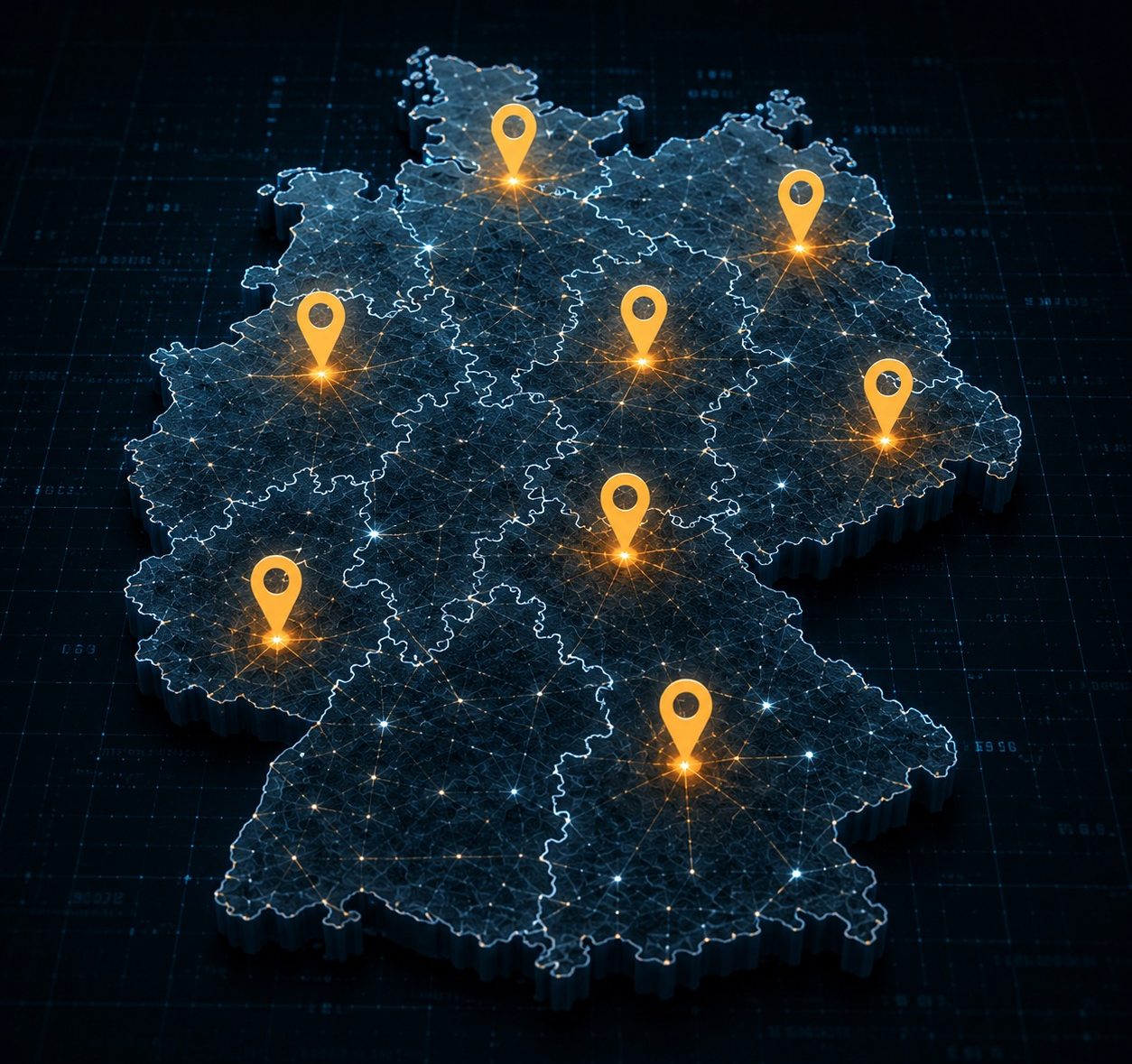 Nicht jede beworbene Niederlassung ist mit einem Büro oder eigenem Personal besetzt
