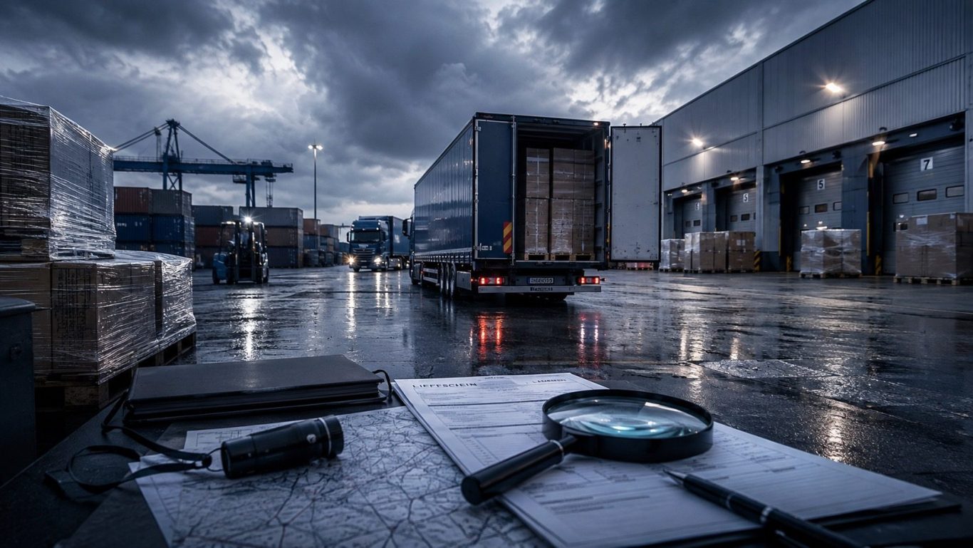Ermittlungen zu Speditionsdelikten im Logistikbereich