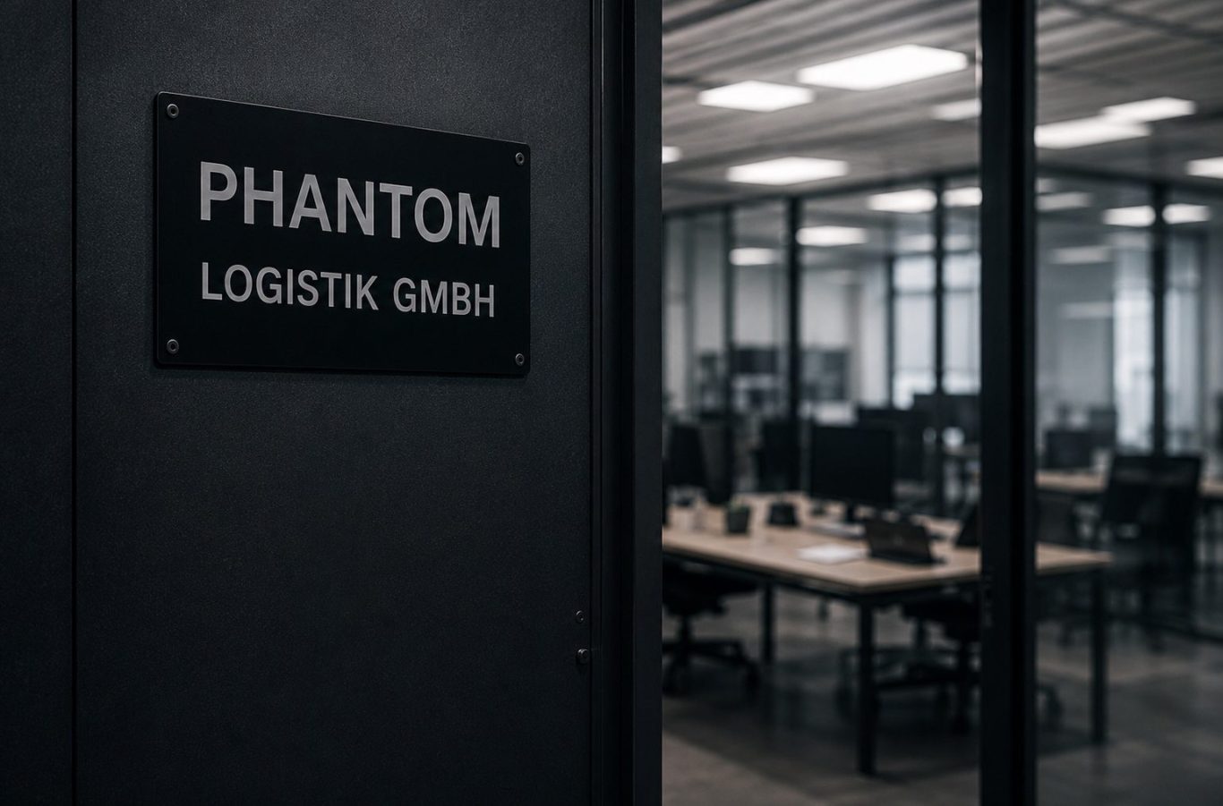 Darstellung einer Phantomspedition als Betrugsmodell im Transport- und Logistiksektor